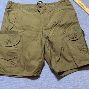Roark Revival Men’s Shorts 31 Cargo button Pocket Stretch Chino